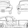Jaguar E-Type Line Drawing - Jaguar E-Type Tailor-Made Indoor Car Cover - Classic Spares