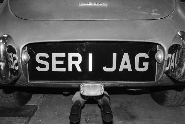 Jaguar E Type Series 1 Number Plate Lamp Set New 
