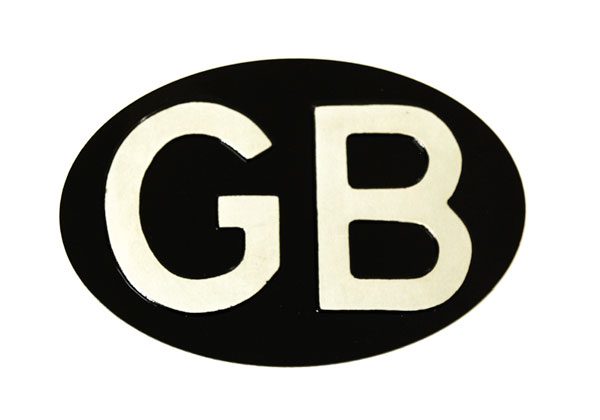 GB Oval Identifier - Classic Spares