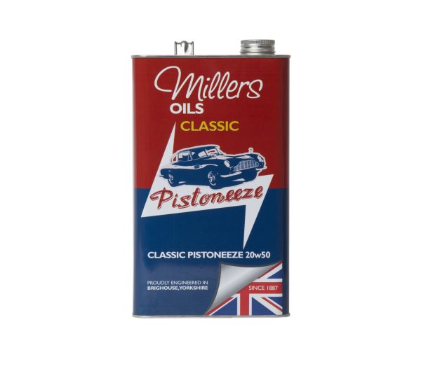 Buy Millers Classic Pistoneeze 20W50 at Classic Spares