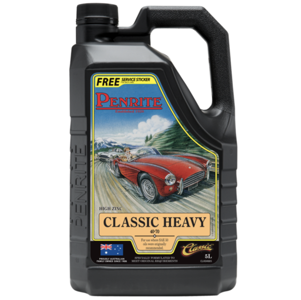 Penrite Classic Heavy Engine Oil, available to order at Classic Spares.