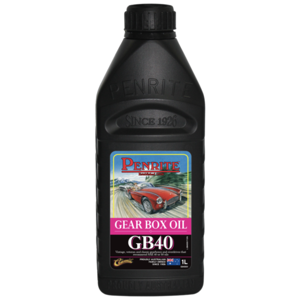 Penrite Gearbox Oil 40, available in 1L at Classic Spares