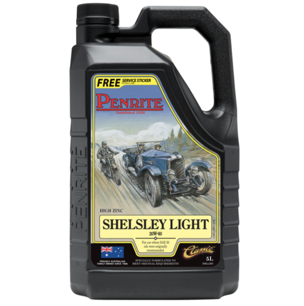 Purchase Penrite Shelsley Light in 5 litres at Classic Spares