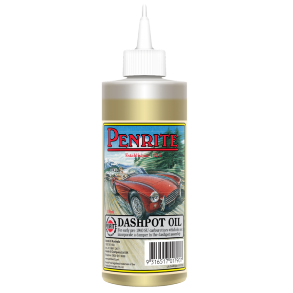 Penrite SU Dashpot Oil (prewar, no damper)