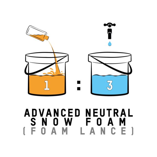 ValetPro Advanced neutral Snow Foam 1L