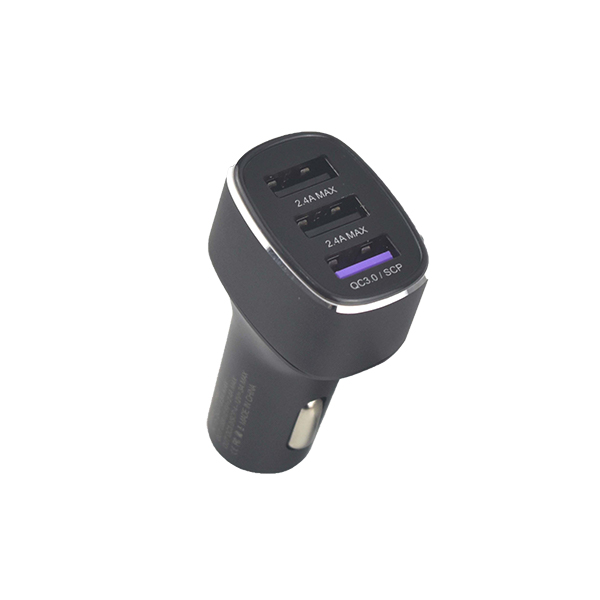 Durite Fast Charge 3 x USBs Car Charger - 12/24V